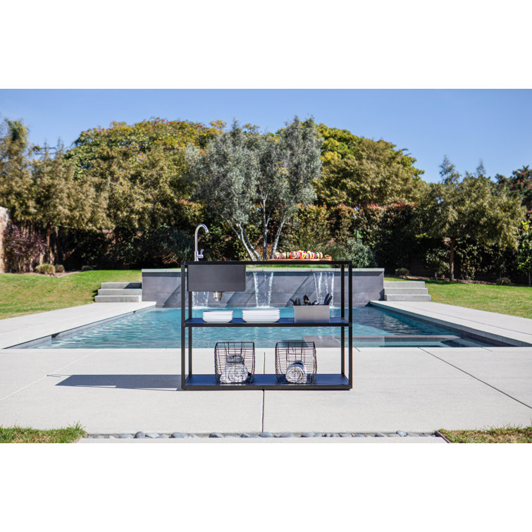 Veradek Outdoor Kitchen Series Free Standing Sink & Reviews Wayfair